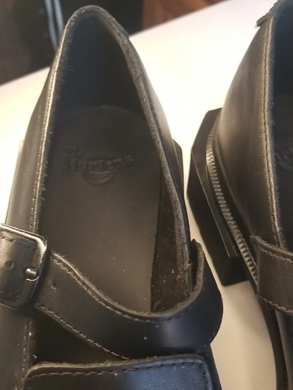 Dr. Martens polished black